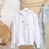 White hoodie